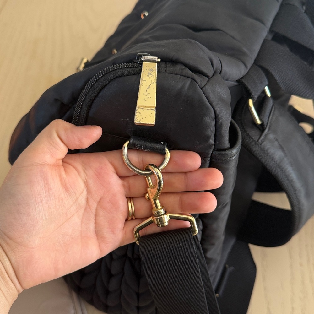Elegant Black HAPP Women's Bag + stroller bag - Picture 9 of 9